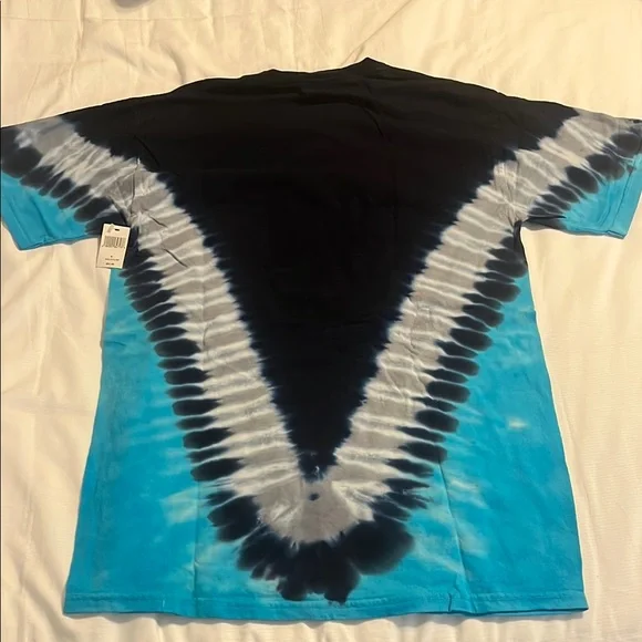 NWT Official Disney Parks Aerosmith Rockin Roller Coaster Graphic Tie-Dye Tee - Picture 5 of 5